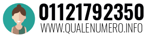 Numero di telefono 01121792350 01121792350