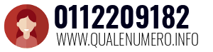 Numero di telefono 0112209182 0112209182