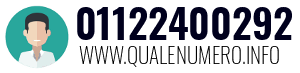 Numero di telefono 01122400292 01122400292