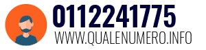 Numero di telefono 0112241775 0112241775