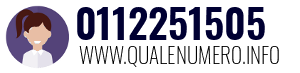 Numero di telefono 0112251505 0112251505