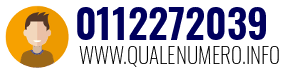 Numero di telefono 0112272039 0112272039