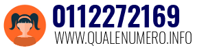 Numero di telefono 0112272169 0112272169