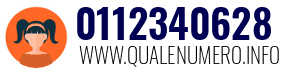 Numero di telefono 0112340628 0112340628