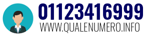 Numero di telefono 01123416999 01123416999