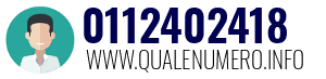Numero di telefono 0112402418 0112402418