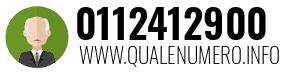 Numero di telefono 0112412900 0112412900