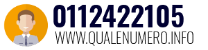 Numero di telefono 0112422105 0112422105