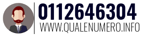 Numero di telefono 0112646304 0112646304