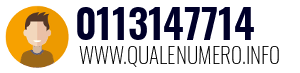Numero di telefono 0113147714 0113147714