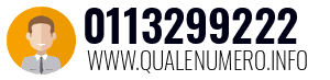 Numero di telefono 0113299222 0113299222