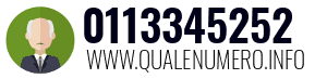 Numero di telefono 0113345252 0113345252