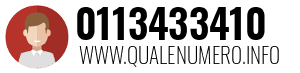 Numero di telefono 0113433410 0113433410