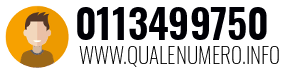 Numero di telefono 0113499750 0113499750