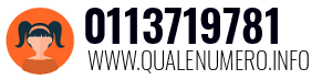 Numero di telefono 0113719781 0113719781