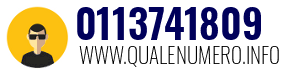 Numero di telefono 0113741809 0113741809