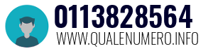 Numero di telefono 0113828564 0113828564