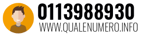 Numero di telefono 0113988930 0113988930