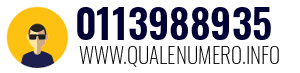 Numero di telefono 0113988935 0113988935