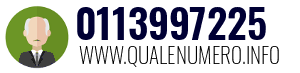 Numero di telefono 0113997225 0113997225