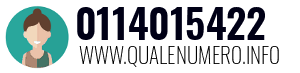 Numero di telefono 0114015422 0114015422
