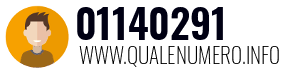 Numero di telefono 01140291 01140291