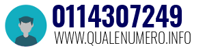 Numero di telefono 0114307249 0114307249