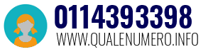 Numero di telefono 0114393398 0114393398