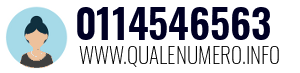 Numero di telefono 0114546563 0114546563