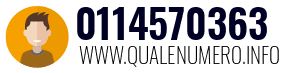Numero di telefono 0114570363 0114570363