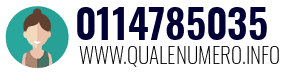Numero di telefono 0114785035 0114785035