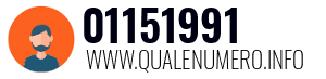 Numero di telefono 01151991 01151991