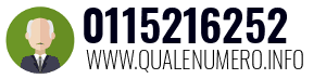 Numero di telefono 0115216252 0115216252
