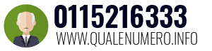 Numero di telefono 0115216333 0115216333