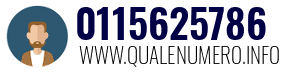 Numero di telefono 0115625786 0115625786