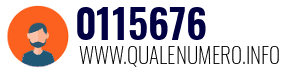 Numero di telefono 0115676 0115676