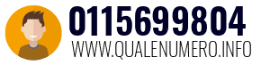 Numero di telefono 0115699804 0115699804