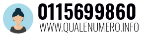 Numero di telefono 0115699860 0115699860