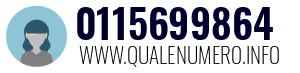 Numero di telefono 0115699864 0115699864