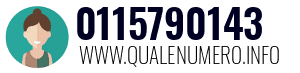 Numero di telefono 0115790143 0115790143