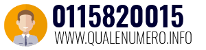 Numero di telefono 0115820015 0115820015