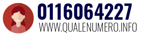 Numero di telefono 0116064227 0116064227