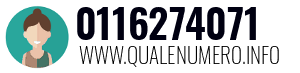 Numero di telefono 0116274071 0116274071