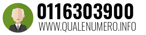 Numero di telefono 0116303900 0116303900