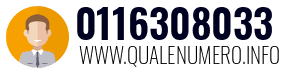 Numero di telefono 0116308033 0116308033