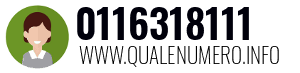 Numero di telefono 0116318111 0116318111