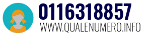 Numero di telefono 0116318857 0116318857