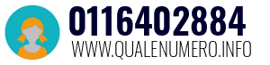 Numero di telefono 0116402884 0116402884