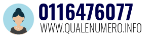Numero di telefono 0116476077 0116476077