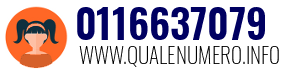 Numero di telefono 0116637079 0116637079